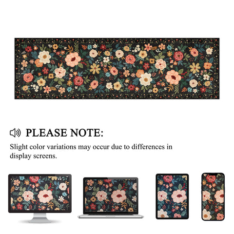 DUKINO Runner Rug 2x10 bedroom-ambience adds cozy decor.