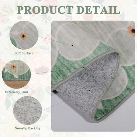 DUKINO vintage floral design adds charm to any doorway.