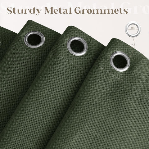 DUKIYO Ready-made shower curtain with grommets and hooks for easy hanging