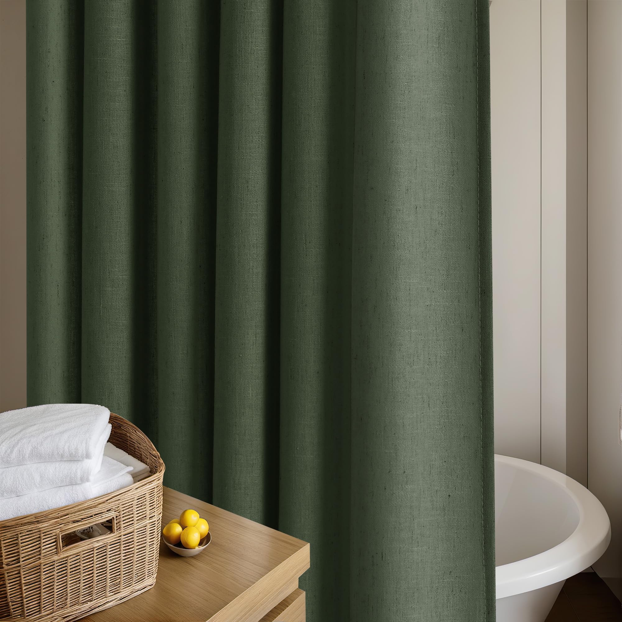 DUKIYO Silver rustproof hooks for durable curtain mounting
