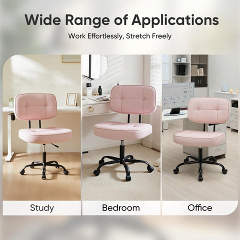 DUMOS 360-degree swivel base enables smooth movement.