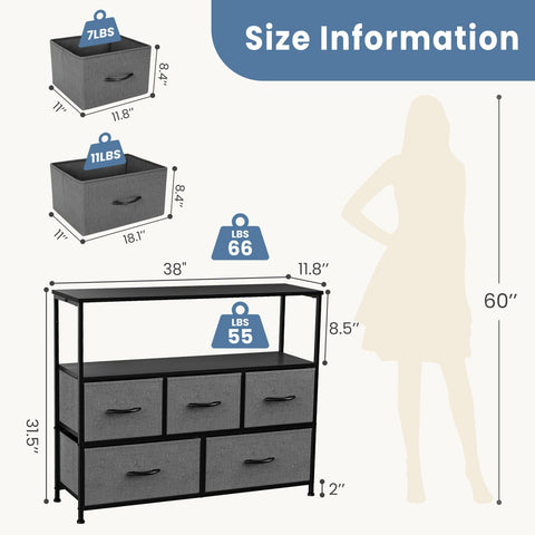 DUMOS metal frame with four adjustable feet protecting floors