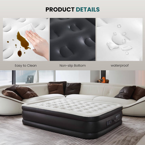DUMOS storage bag keeps the air mattress portable and protected.
