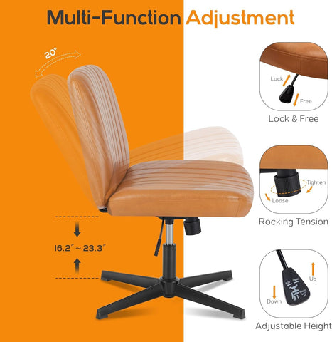 DUMOS Criss Cross Chair back and seat contour support the spine