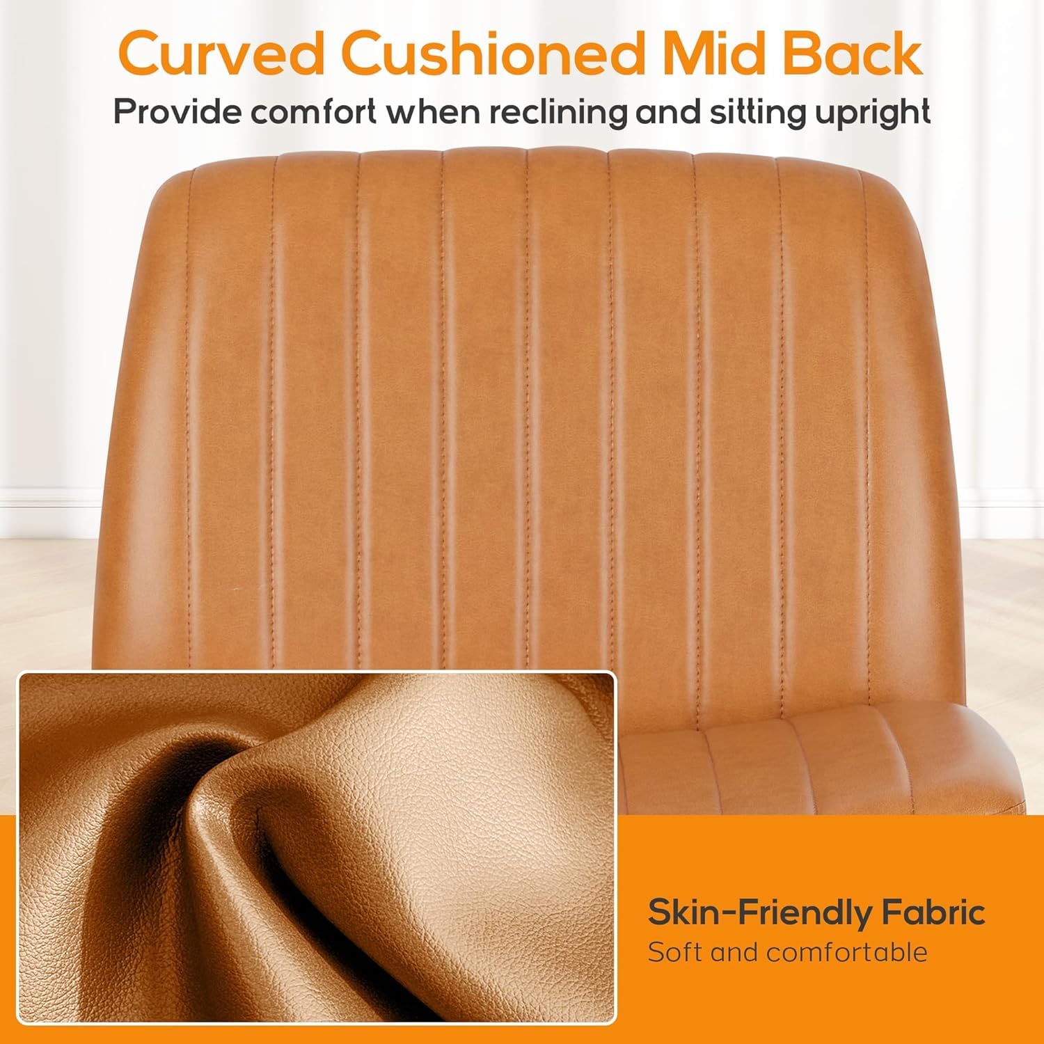 DUMOS Criss Cross Chair tilt range for flexible seating positions