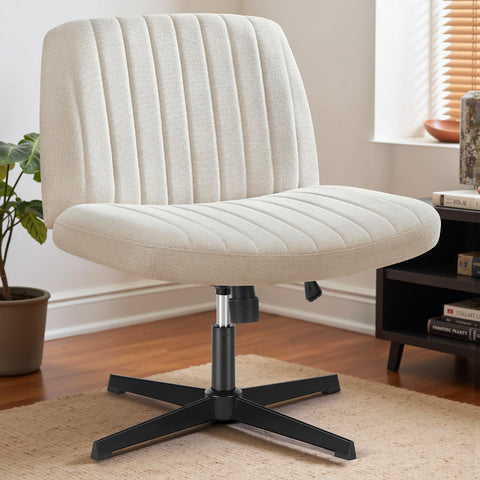 DUMOS Criss Cross Chair wide seat offers spacious comfort for cross-legged lounging