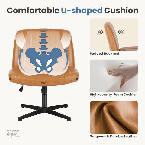 DUMOS PU leather finish adds modern style and durability