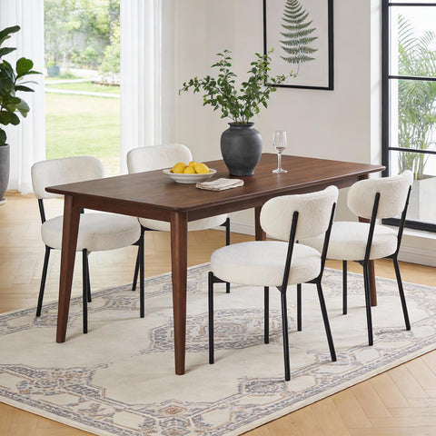 DUMOS easy-assembly chair set designed for quick setup