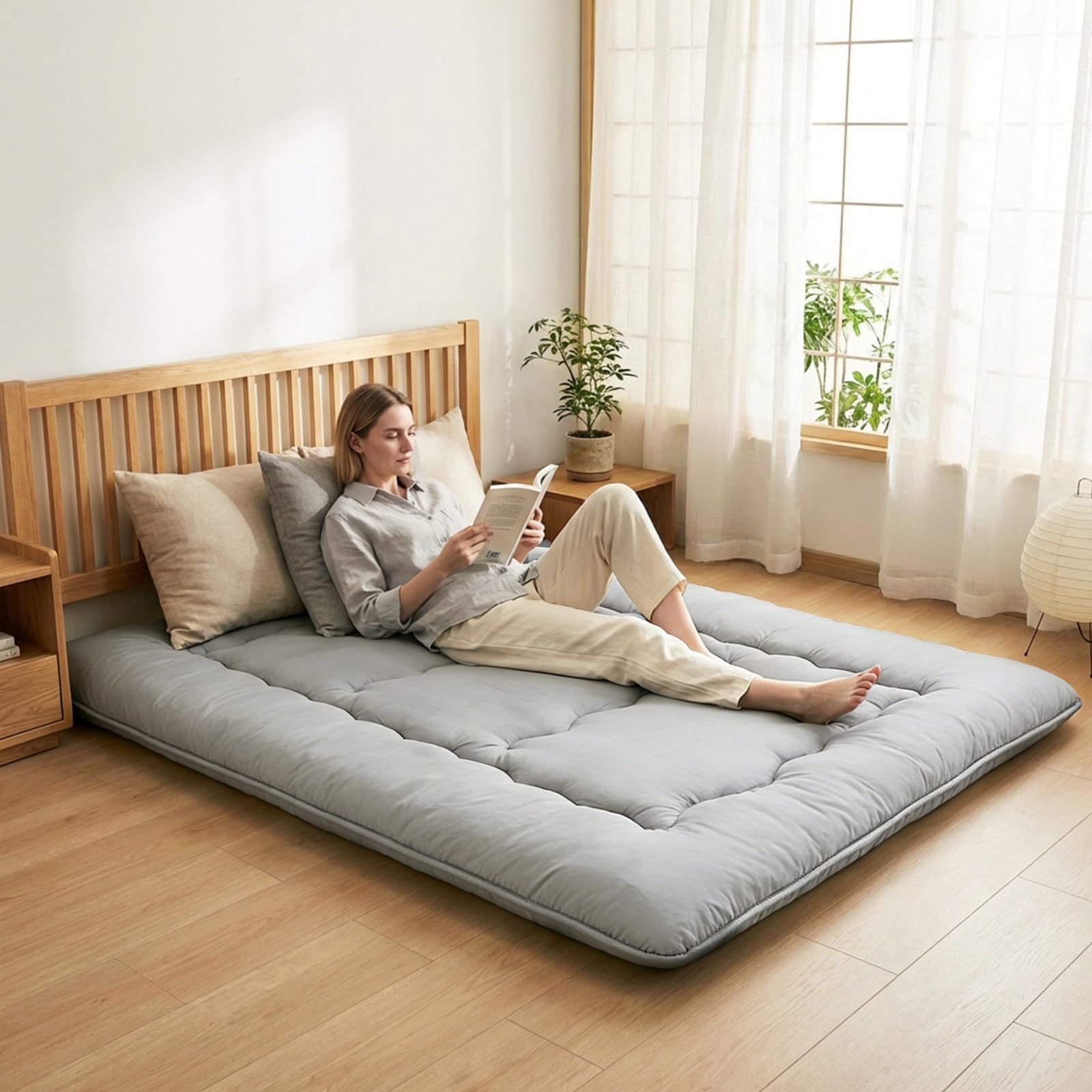 DUMOS portable bed ideal for camping trips and travel