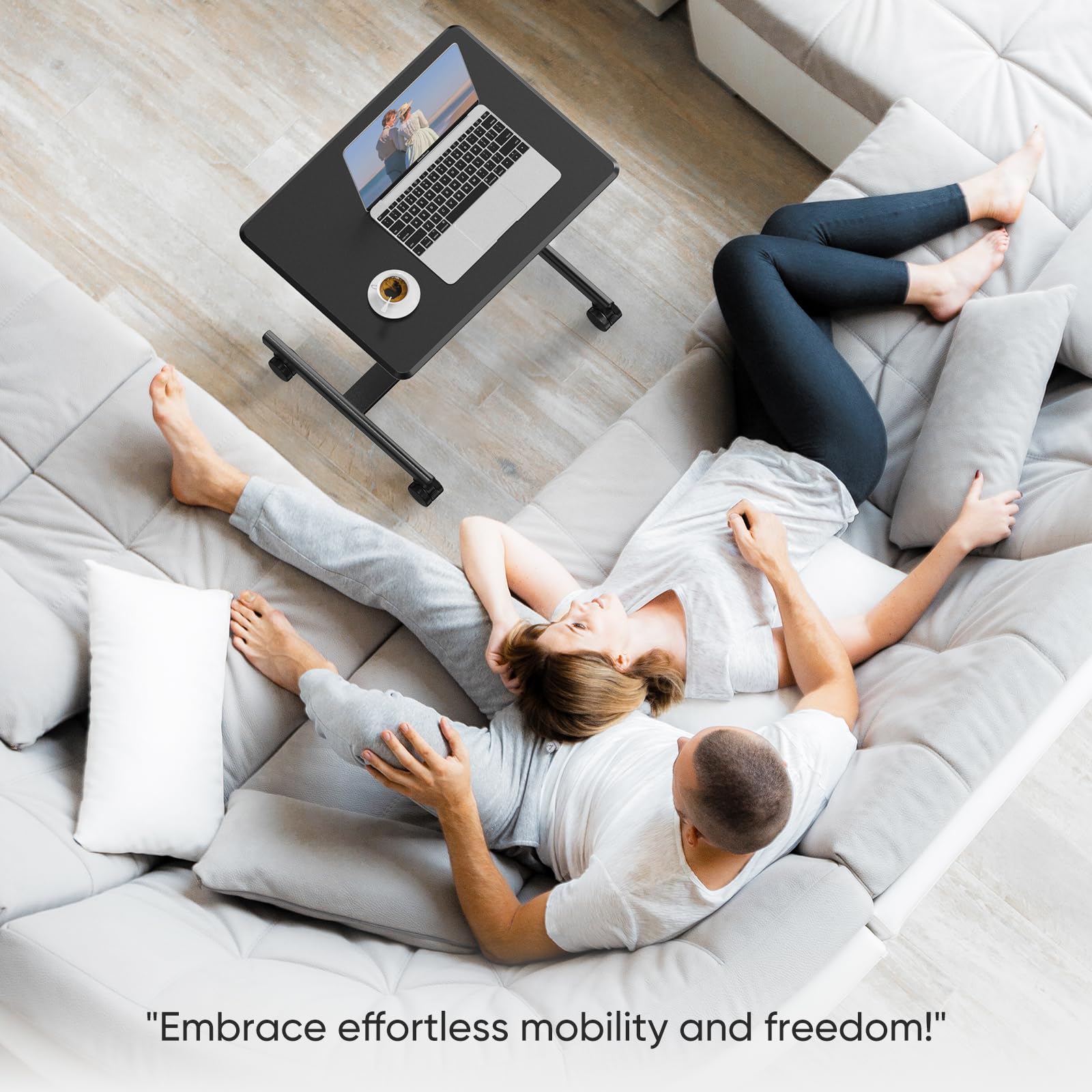 DUMOS compact portable design fits into small home offices