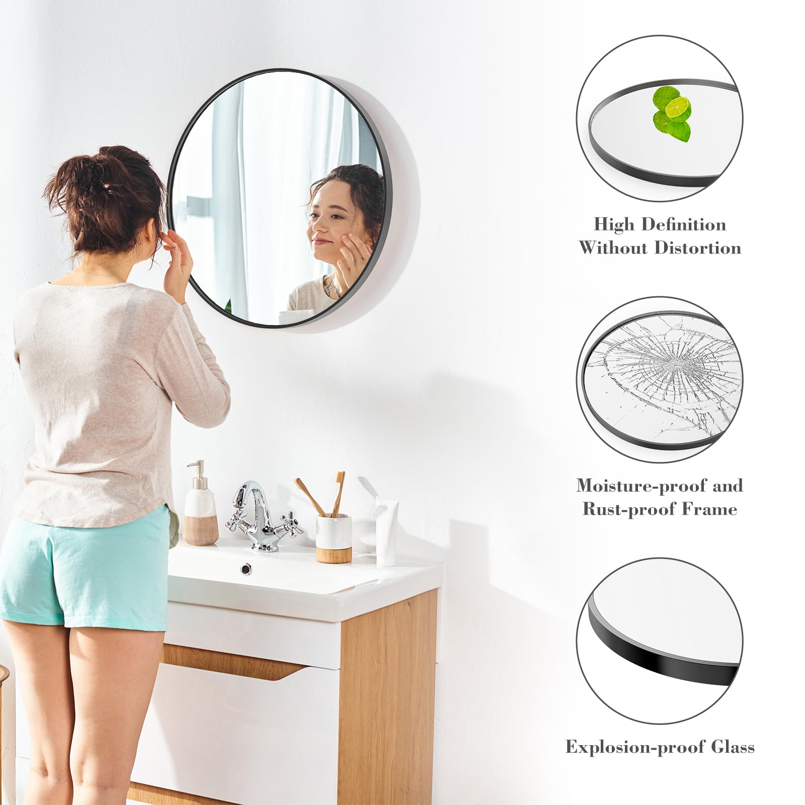 DUMOS explosion-proof back film protects against shards for safer use.