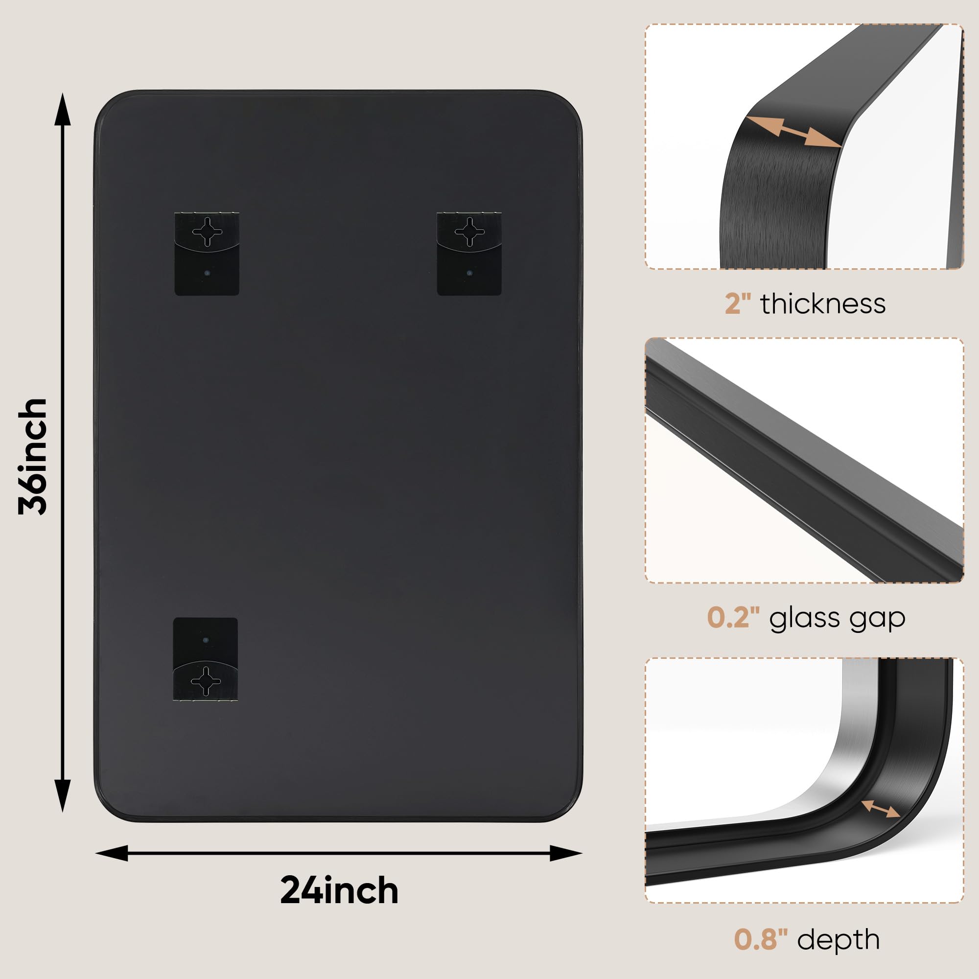 DUMOS matte finish complements farmhouse and modern decor with a timeless look.