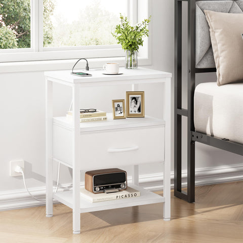 DUMOS floor-protecting adjustable feet keep the unit steady.
