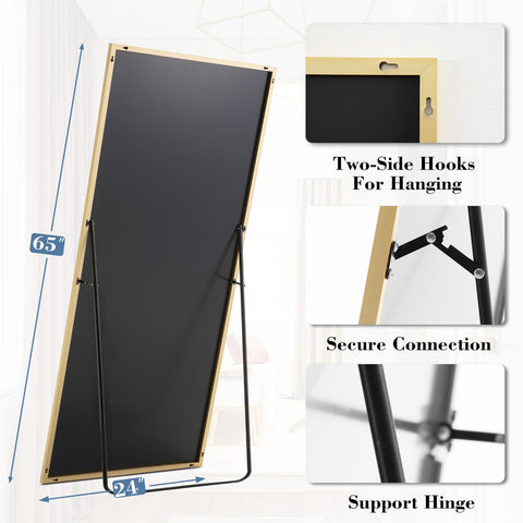 DUMOS gold finish complements bedroom decor and dressing areas.
