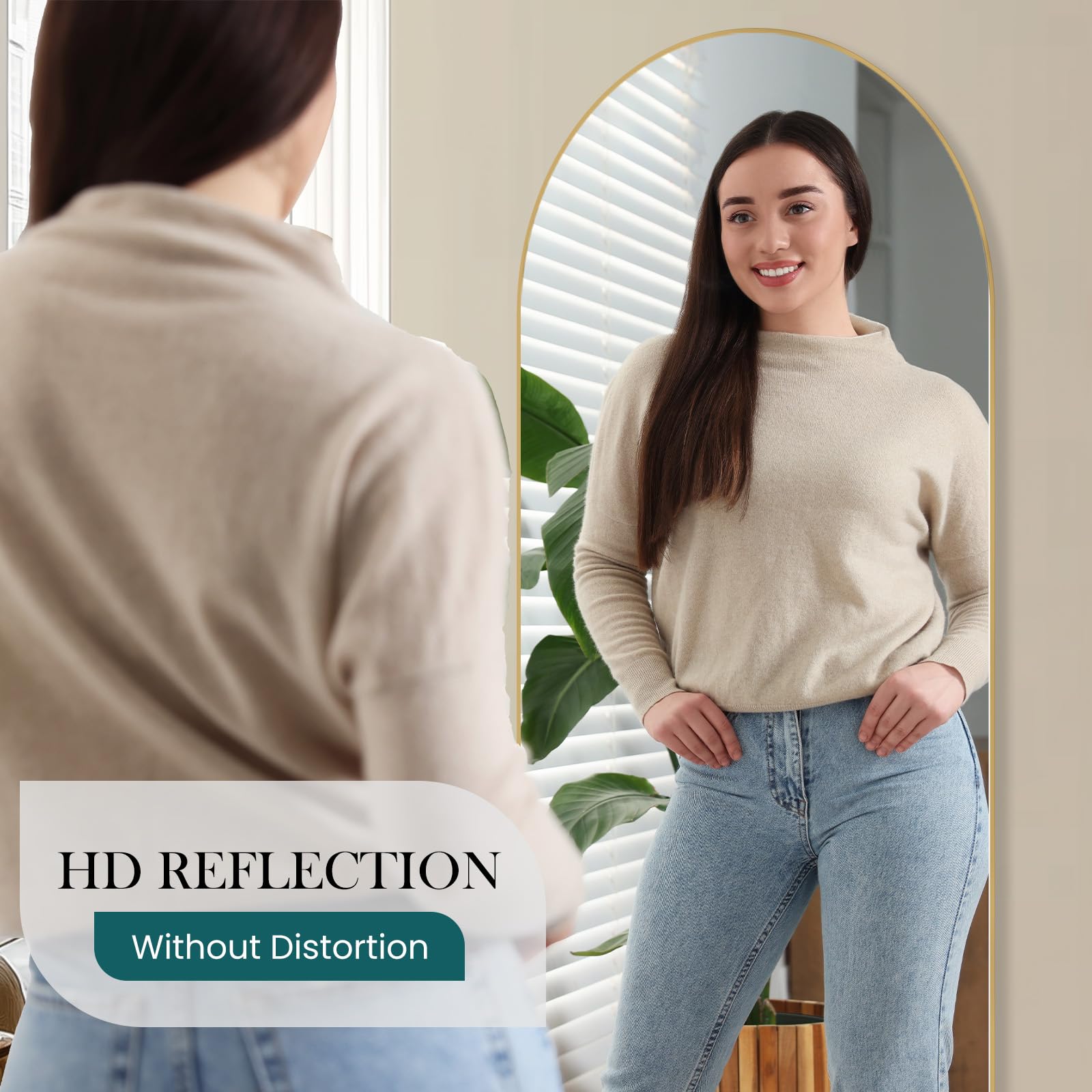 DUMOS wall-mount kit included for secure mirror installation