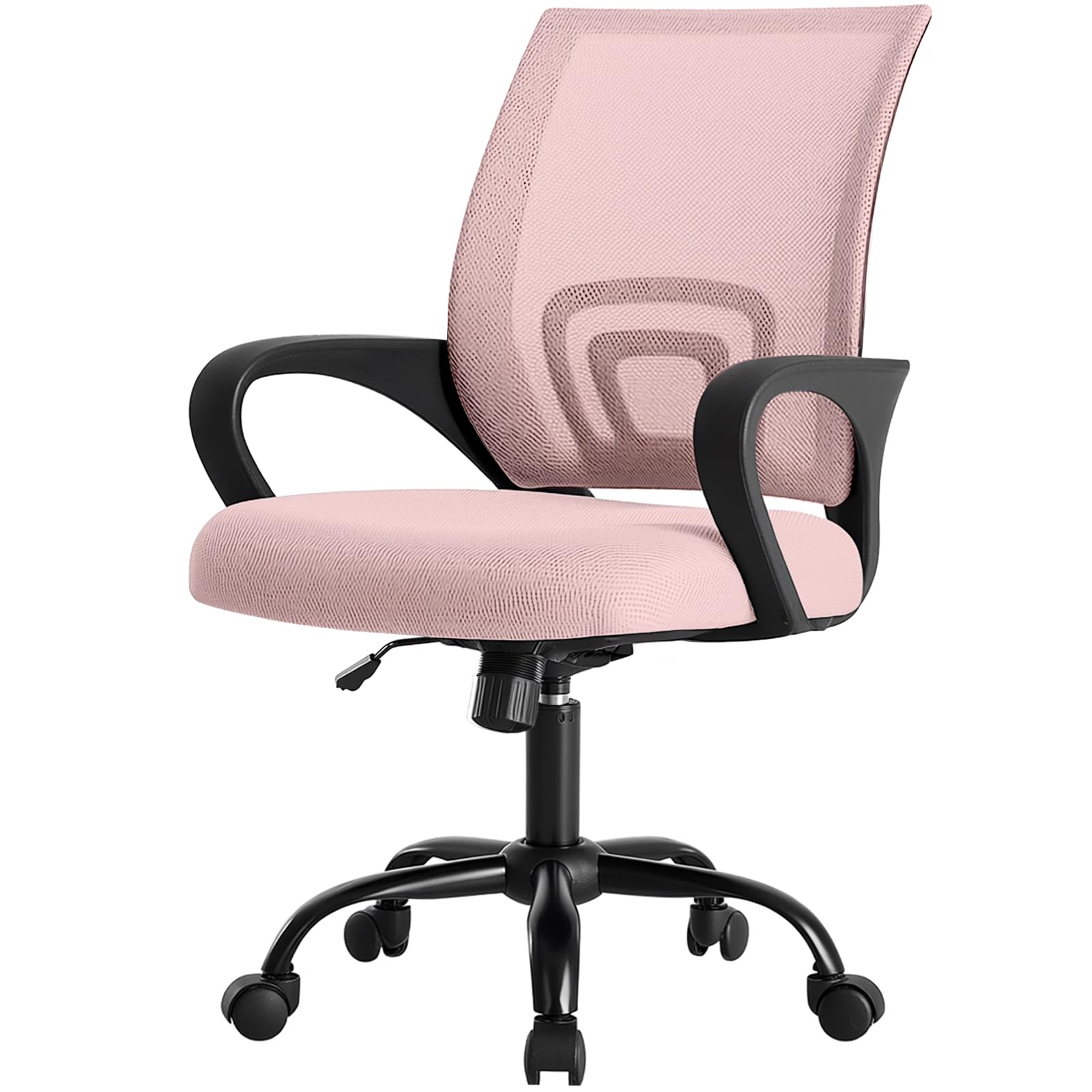 DUMOS ergonomic mid-back mesh chair promotes airflow and comfort during long work sessions.