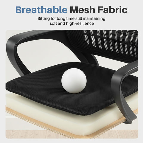 DUMOS chair lumbar support helps maintain posture.