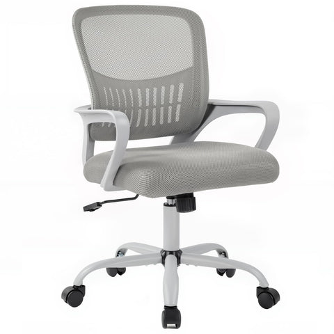 DUMOS home office chair mesh back for breathable comfort during long work sessions