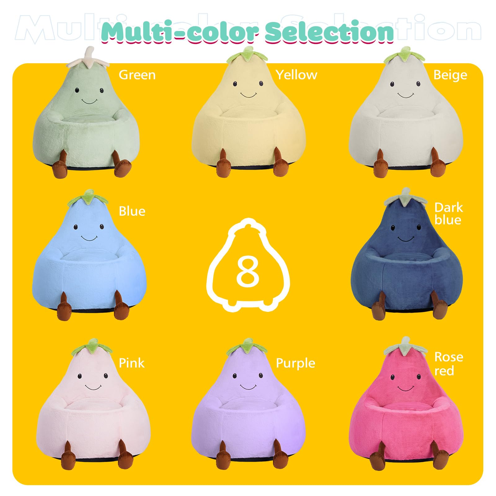 DUMOS kid-friendly fabric resists stains and is OEKO-TEX certified.