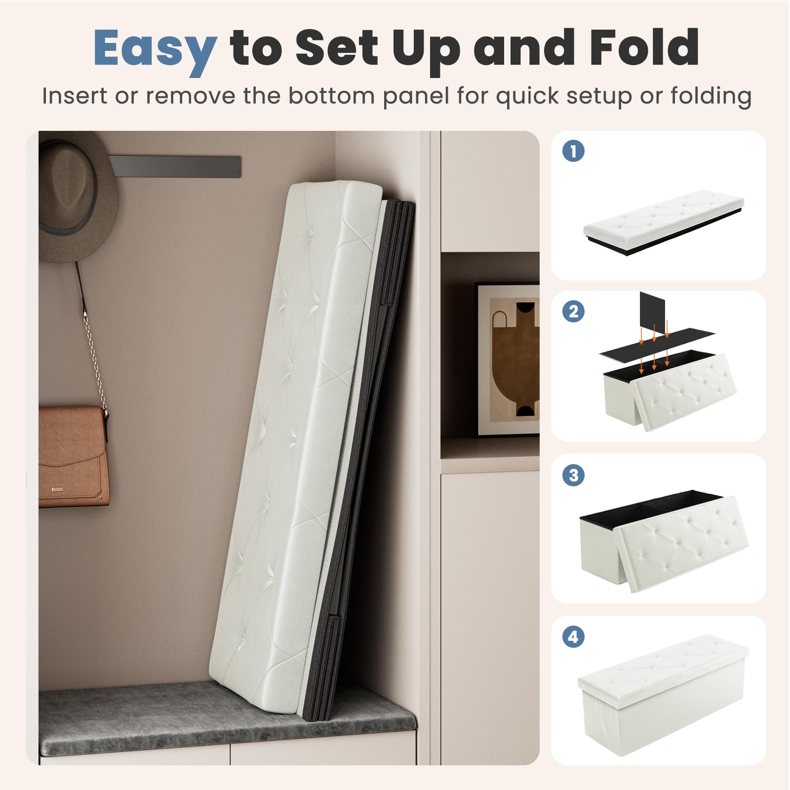 DUMOS memory foam seat offers cloud-like comfort.