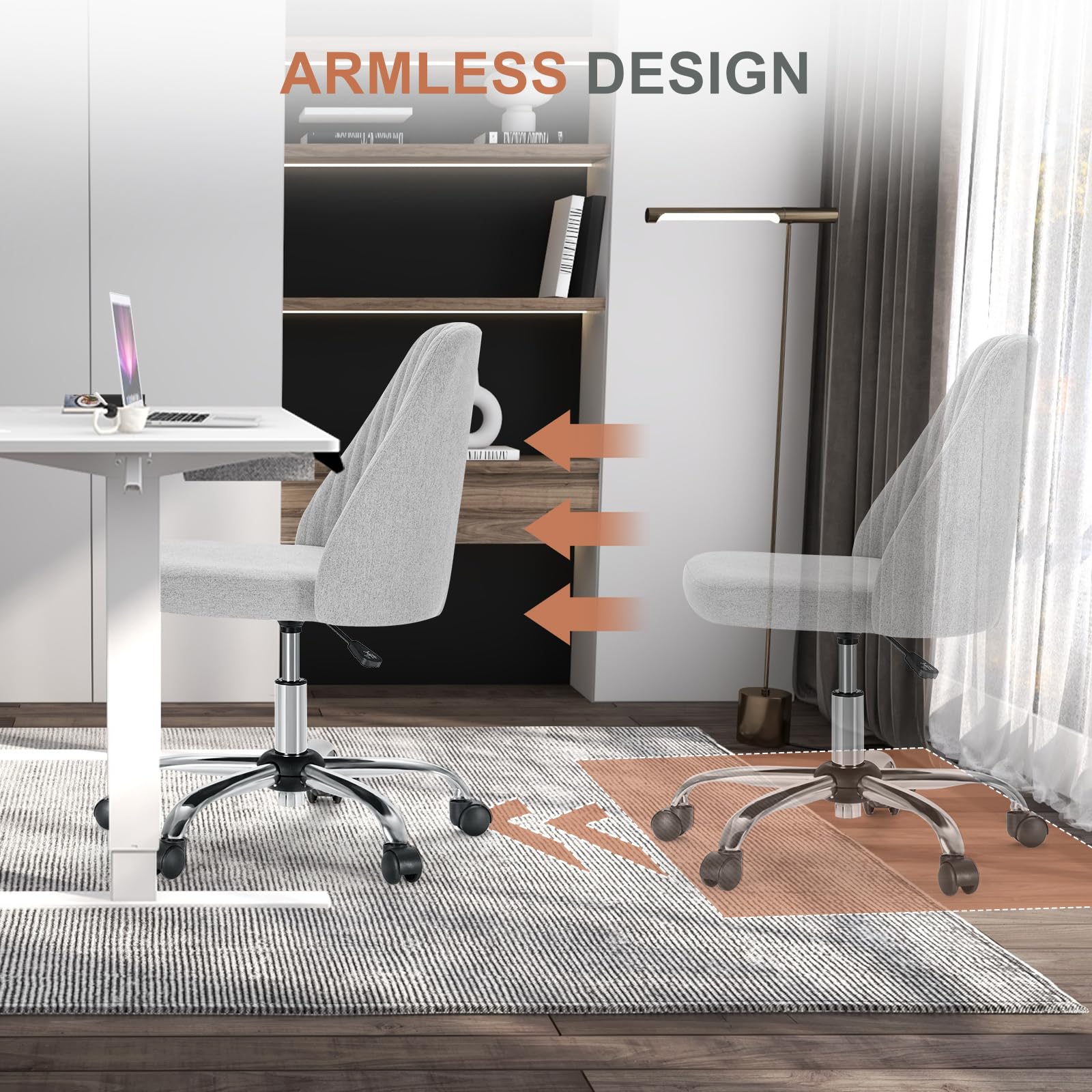 DUMOS Office Chair easy assembly with clear instructions and included tools.
