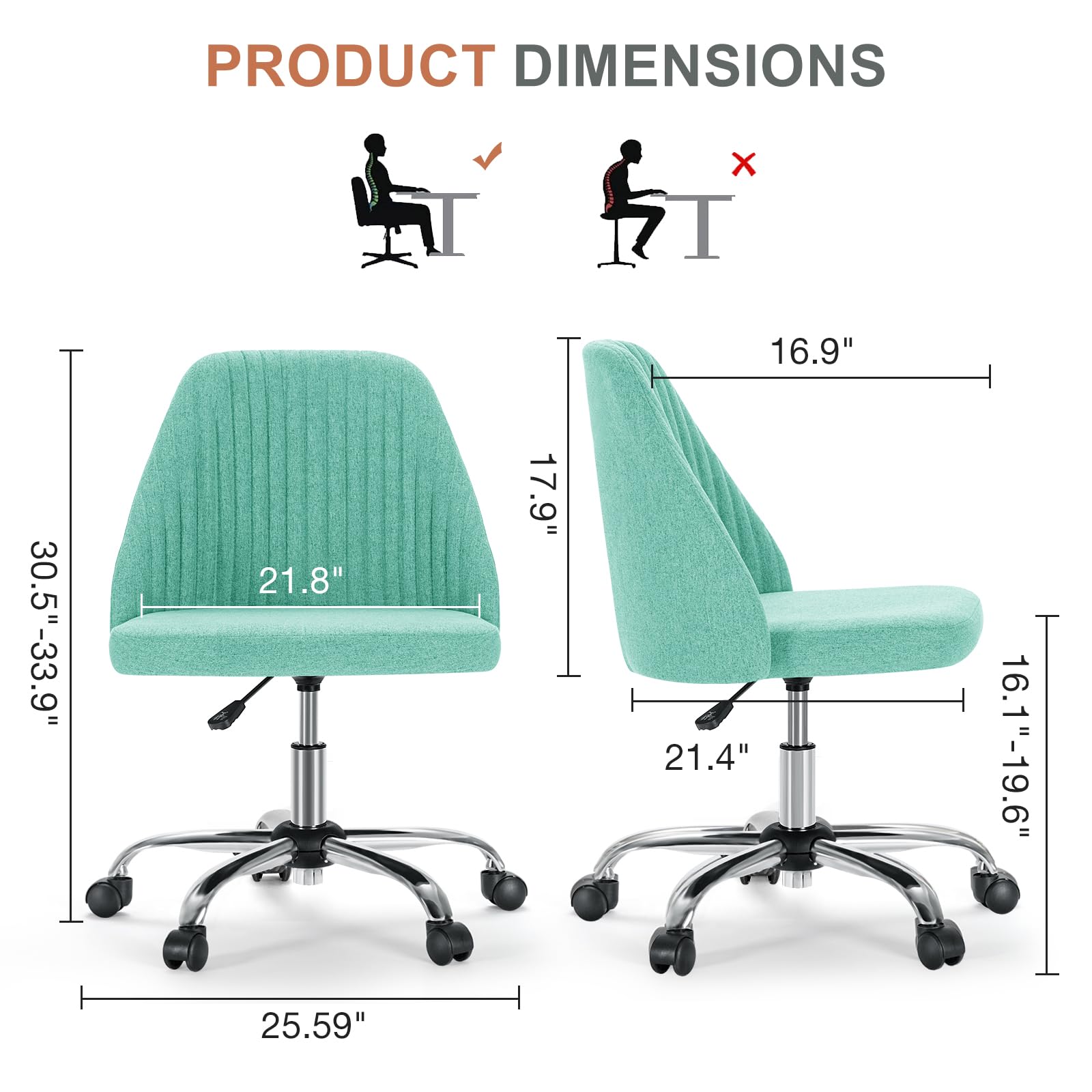 DUMOS high-density cushion supports long sessions with resilient comfort.