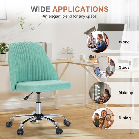 DUMOS mid-back lumbar support promotes good posture during work.