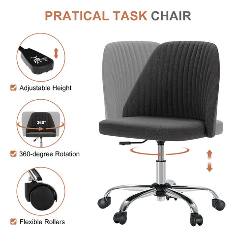 DUMOS chair with wide seating for comfortable long sessions.