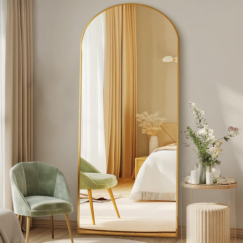 DUMOS ready-to-use mirror arrives fully assembled for quick placement.