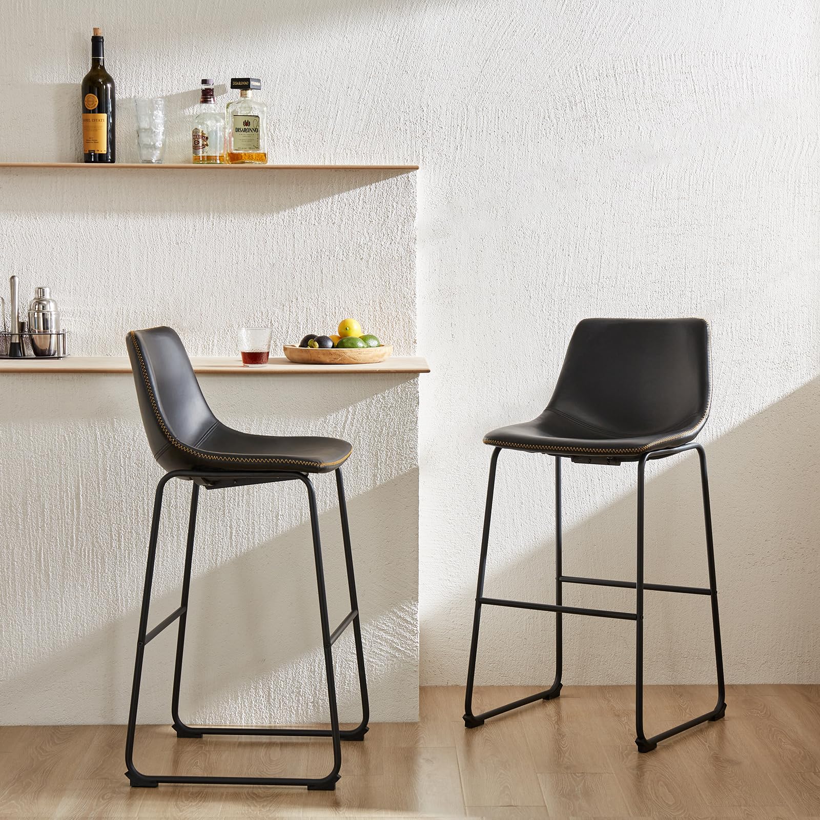 DUMOS minimalist mid-century design complements contemporary kitchens.
