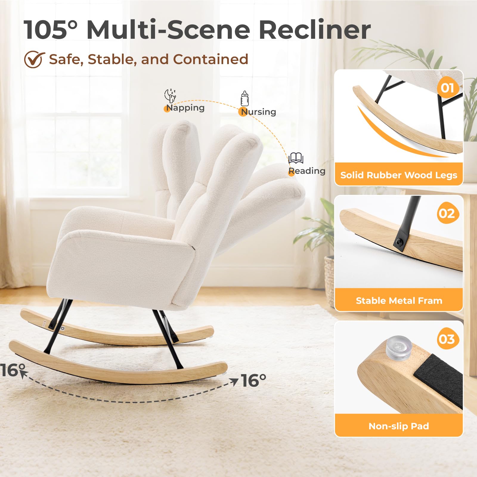 DUMOS teddy armrests offer soft, comfortable hand support during feeds.