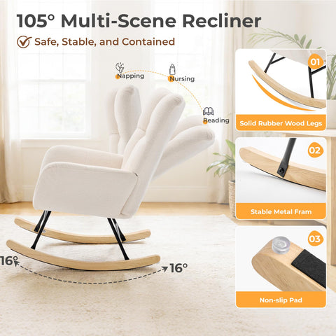 DUMOS teddy armrests offer soft, comfortable hand support during feeds.
