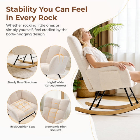 DUMOS steel frame and wood legs ensure sturdy stability.