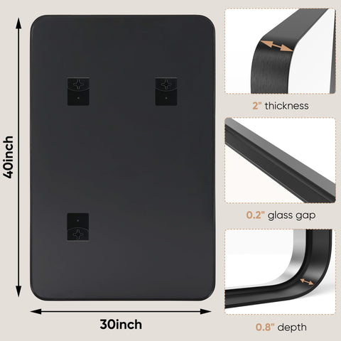 DUMOS secure packaging protects the mirror during transit.