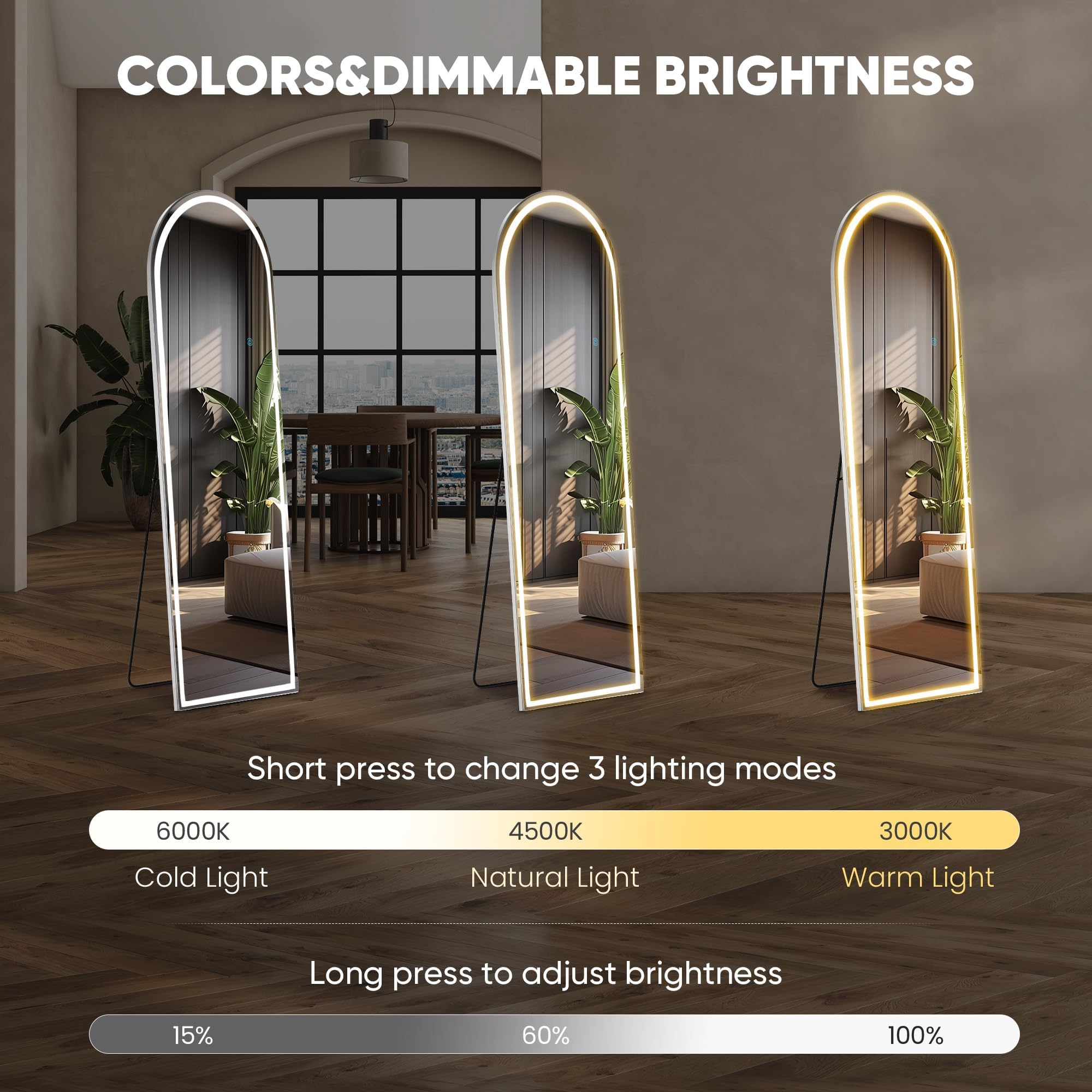 DUMOS tilt-adjustable stand enables customized viewing angles.