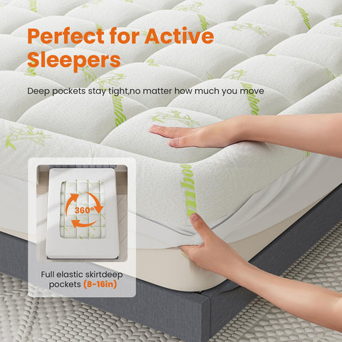 DUMOS breathable surface demonstrates cool sleep on hot nights