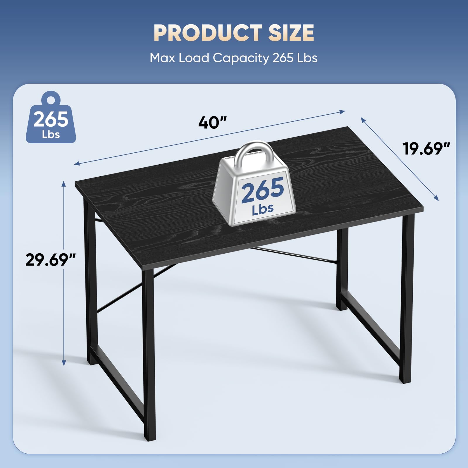 DUMOS x-brace reinforcement keeps the surface stable during work