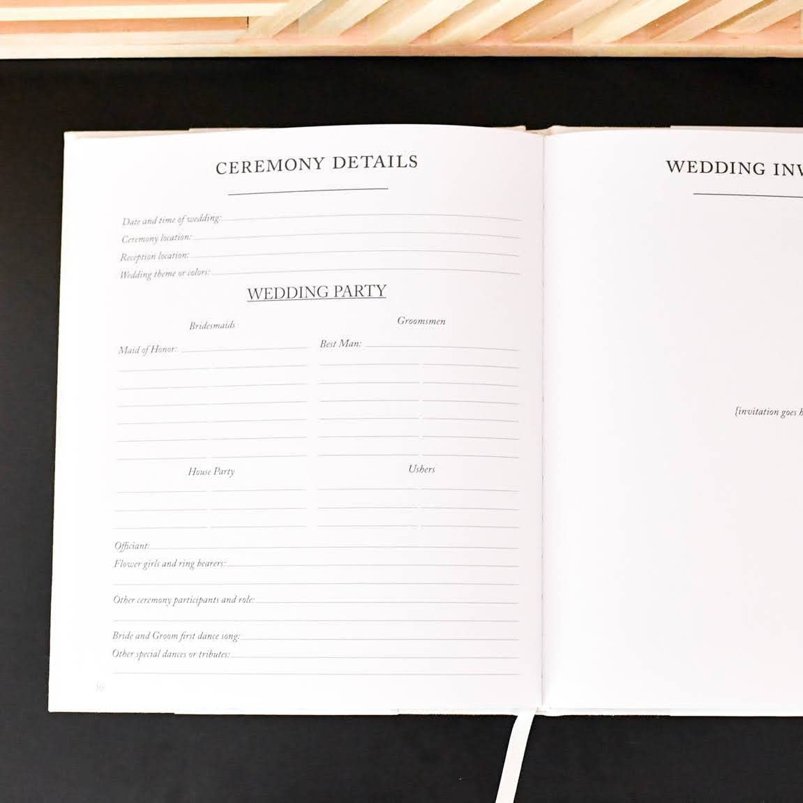 DUNCAN & STONE gifting-ready journal as an engagement present