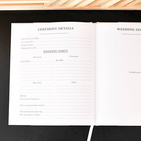 DUNCAN & STONE gifting-ready journal as an engagement present