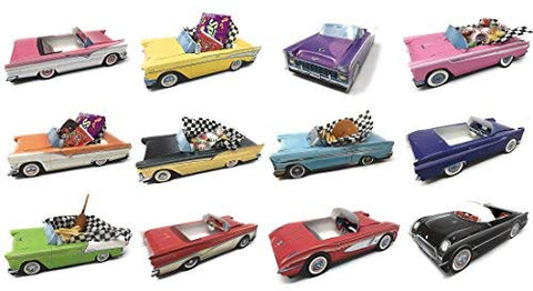 Dunwoody Classic Cars party boxes with wax paper liners for stylish presentation.
