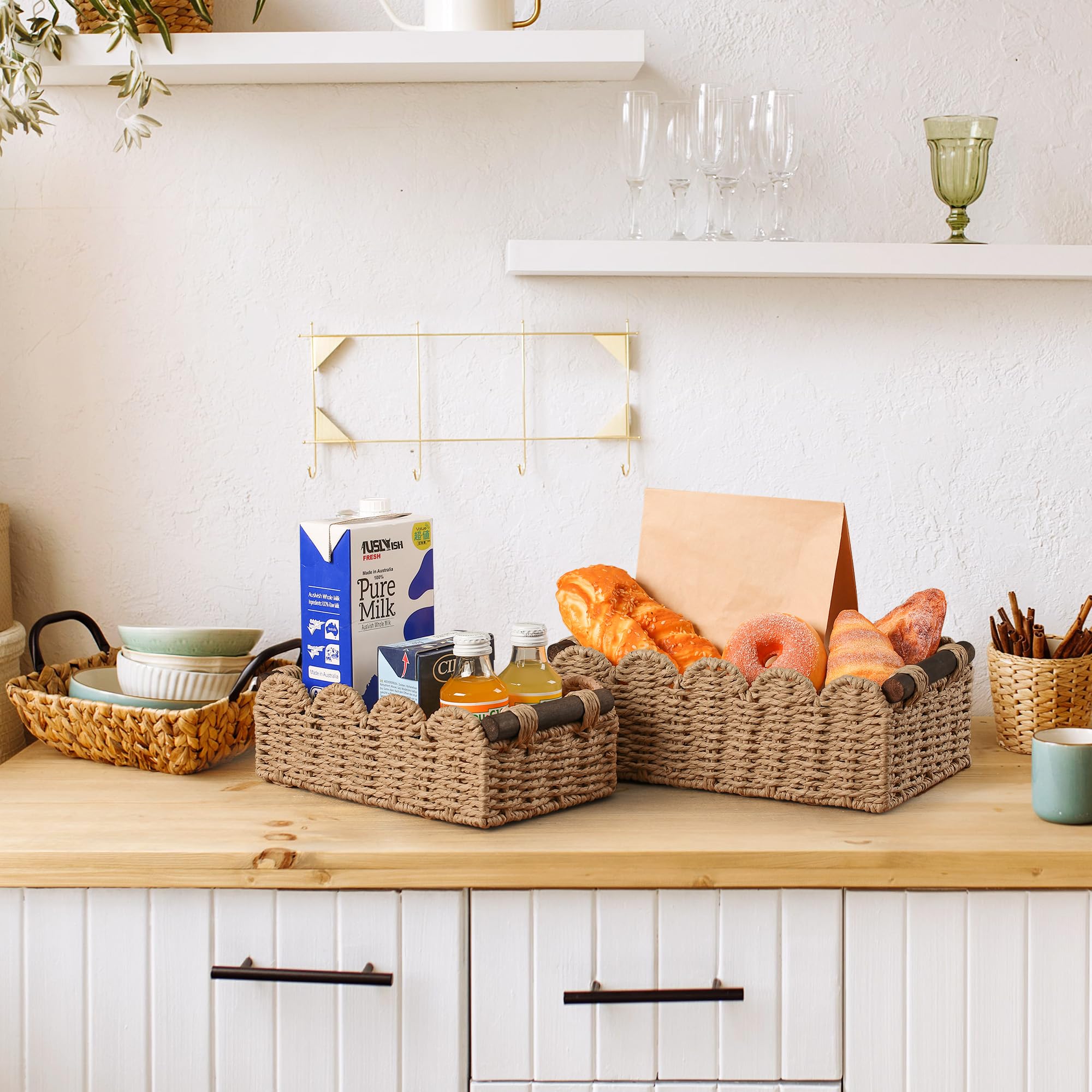 DUOER gift-ready basket showcases craft quality for thoughtful gifting occasions.