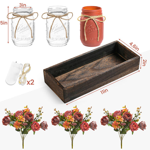 DUOER compact centerpieces save space while adding charm