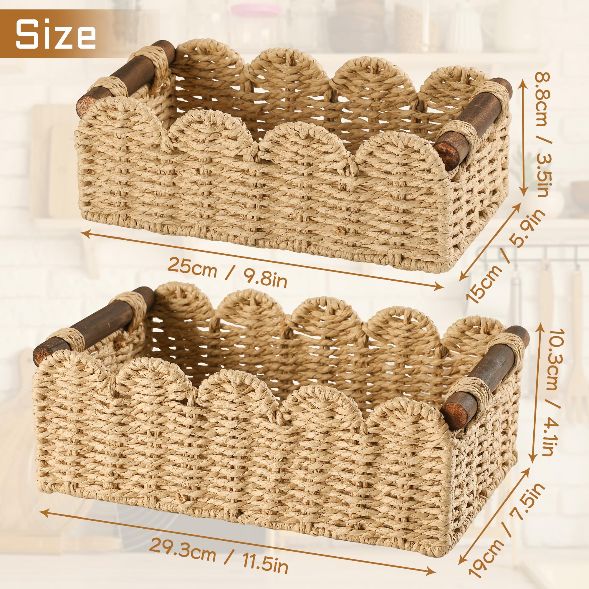 DUOER gift-ready-storage-basket adds thoughtful decor to any room.
