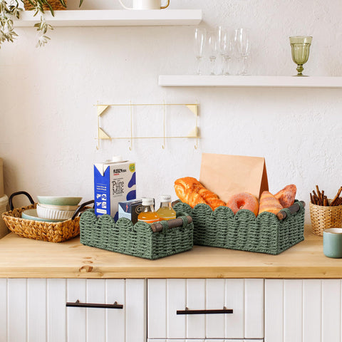 DUOER desk and office use basket for small supplies and tools.