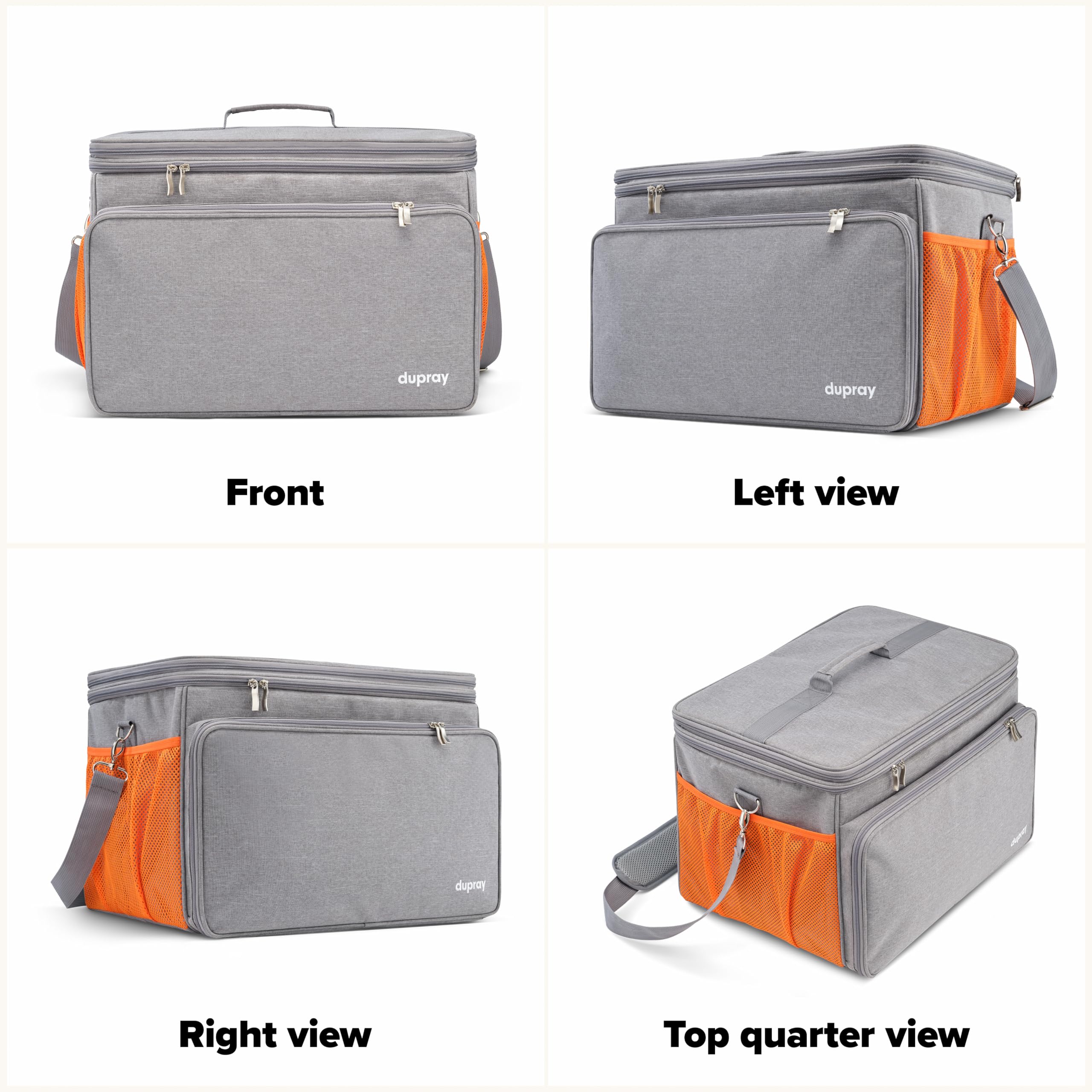 Dupray Neat bag dimensions indicate a compact storage footprint