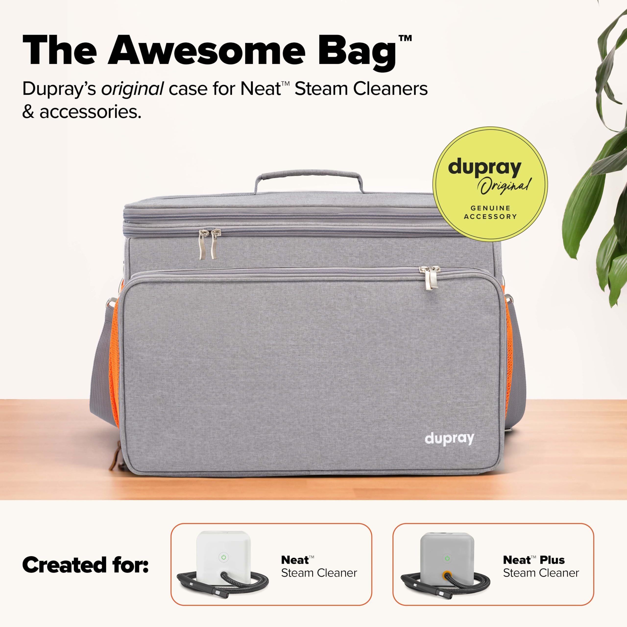 Dupray Neat bag shows durable polyester shell for on-the-go protection