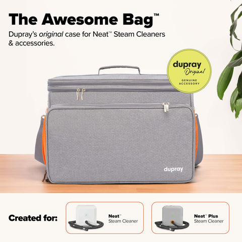 Dupray Neat bag shows durable polyester shell for on-the-go protection