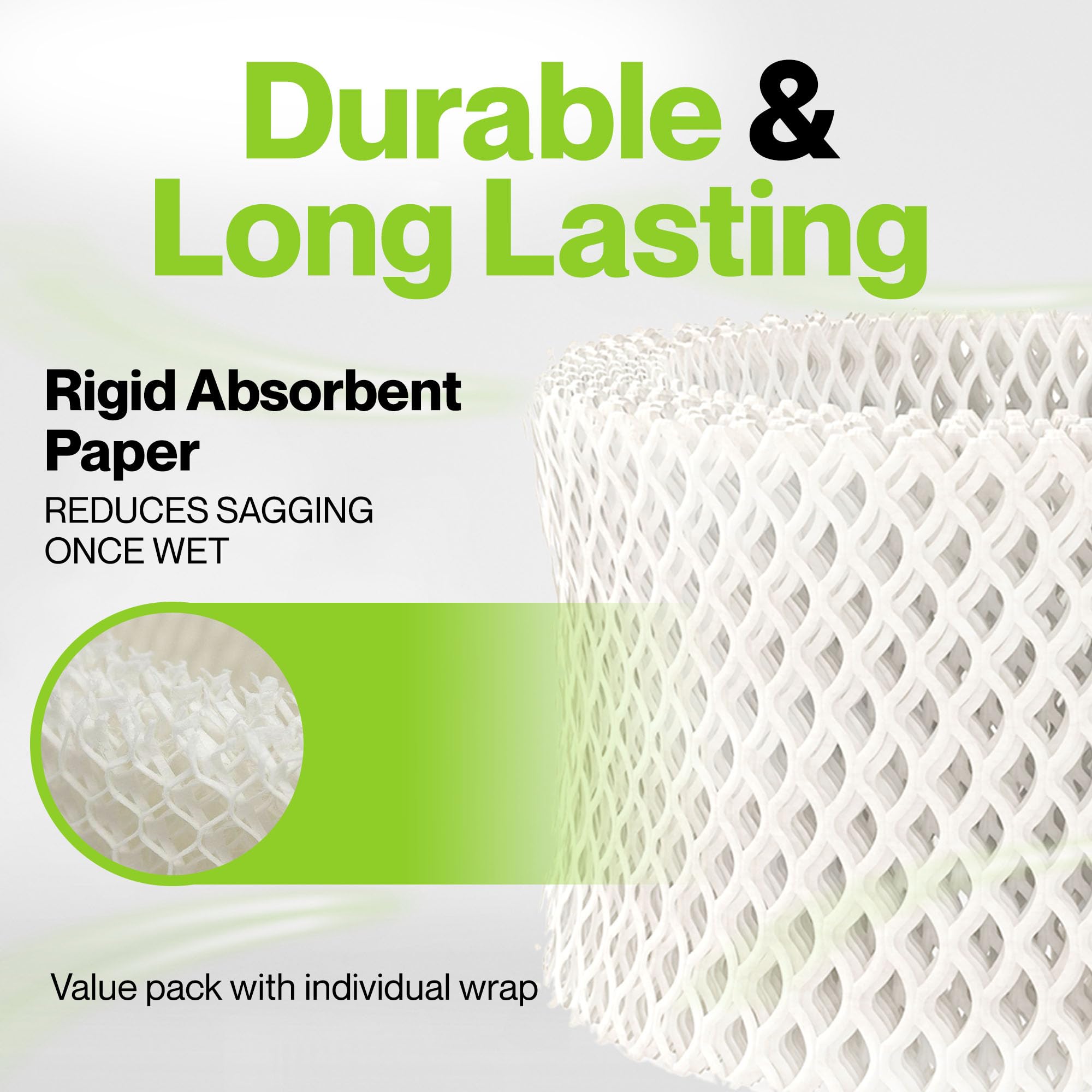 Durabasics HAC-504 pack highlights rigid, durable construction to reduce sagging.