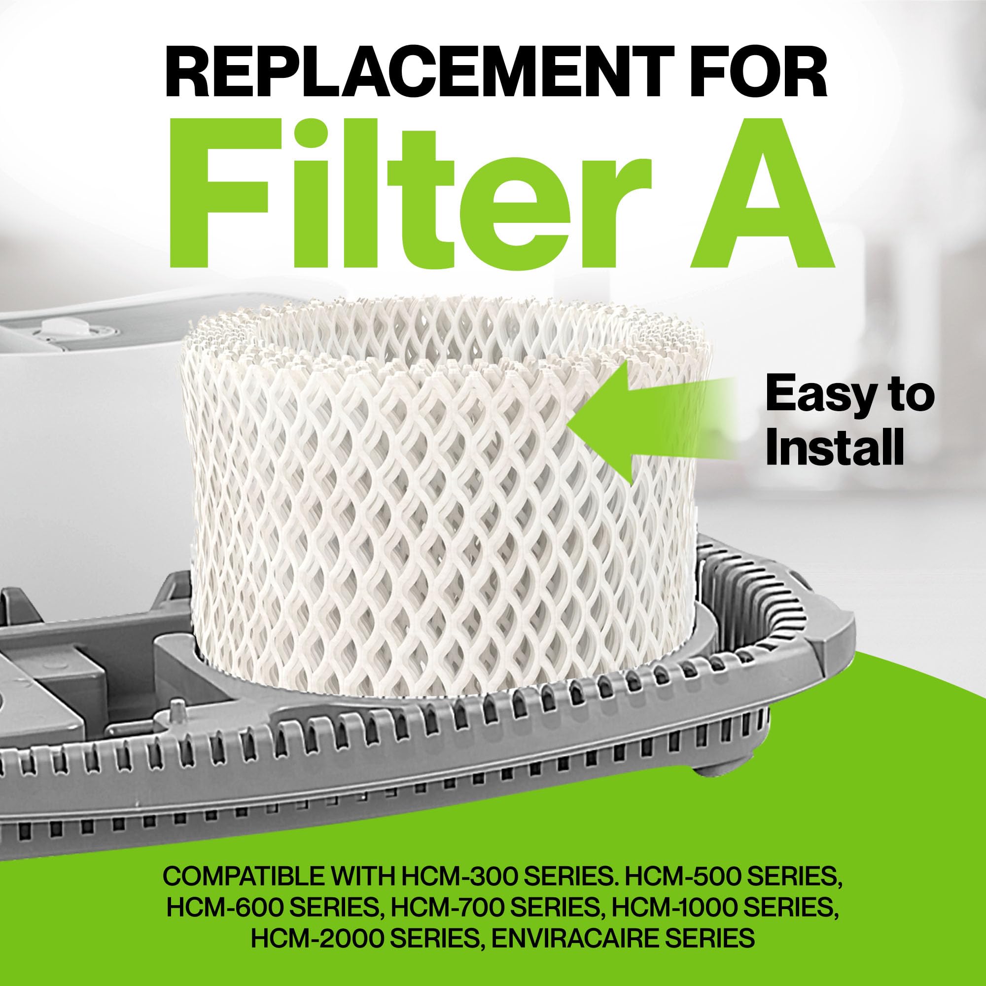 Durabasics filter set designed to fit HCM350W for reliable moisture delivery.