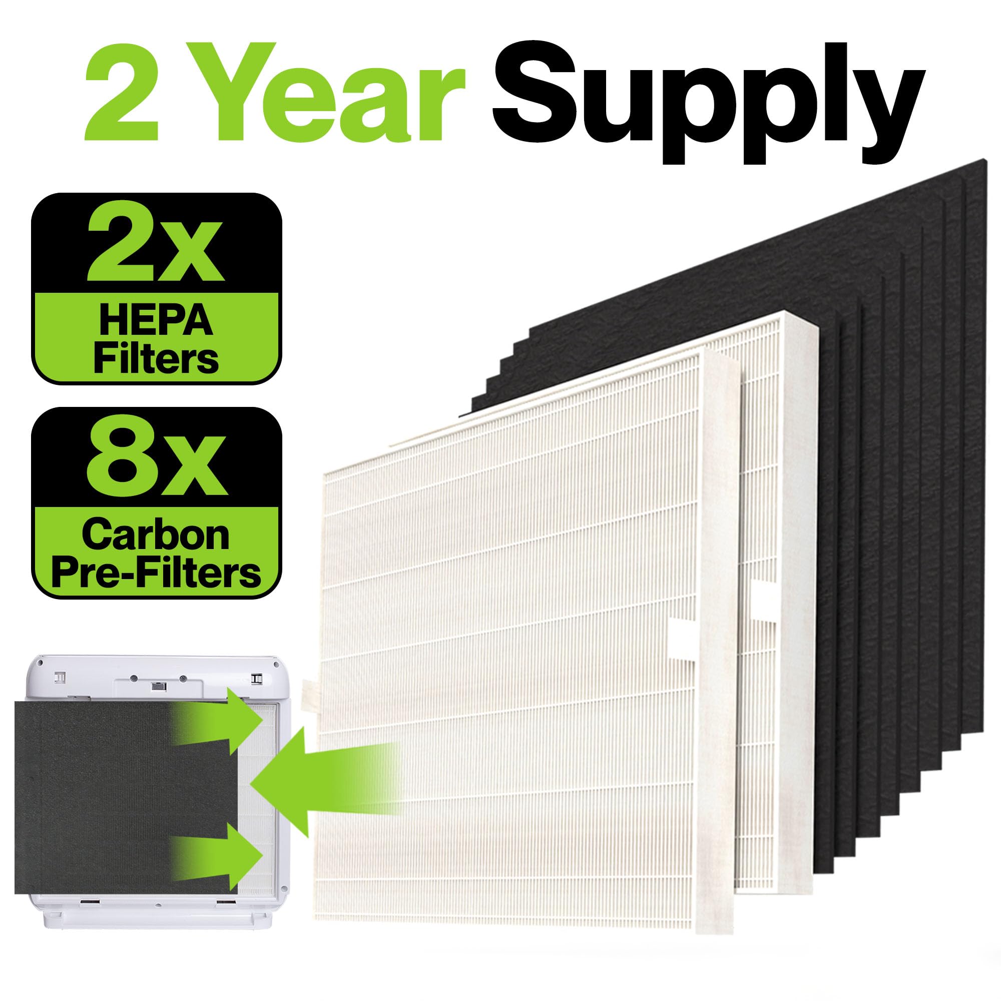 Durabasics HEPA 13 material improves filtration performance